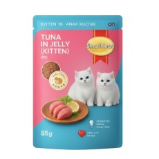 SmartHeart Kitten Tuna in Jelly 85g Pouch