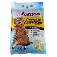 Catsco Clumping Cat Litter Lemon 5ltr