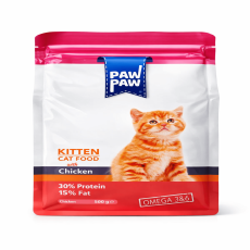 Paw Paw Kitten Dry Cat Food Chicken 500gm